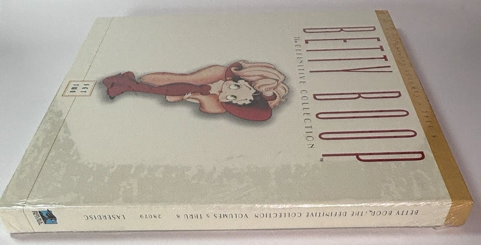 BETTY BOOP: THE DEFINITIVE COLLECTION SET 2 Laserdisc Limited Edition SEALED - Image 4 of 4