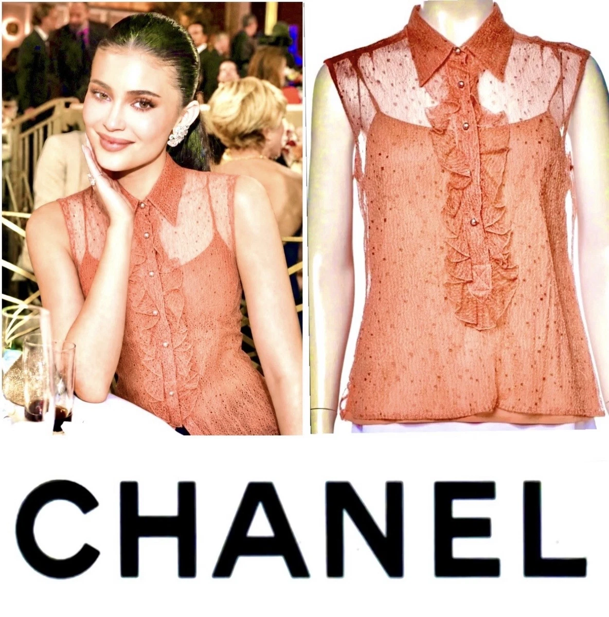 CHANEL Lace Tops for Women for sale | eBay