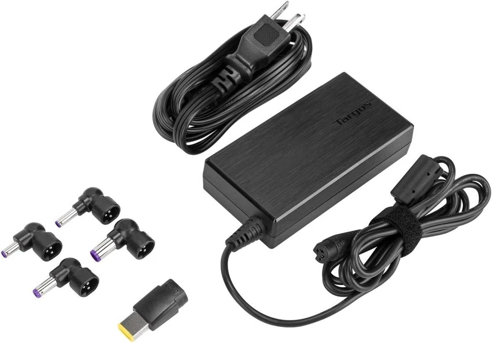 Cargador de CA Slim 90W, 5 Puntas, Compatibilidad Universal Foto 4 de 4