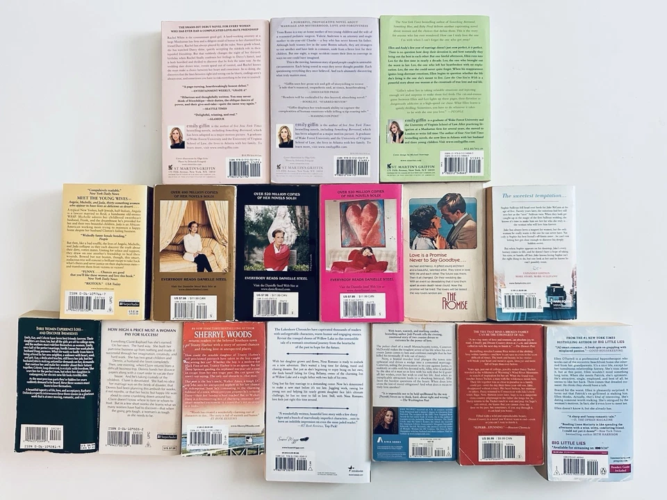 Lot of 15 Chick Lit Book Contemporary Romance Love Books Novels Paperback G - Image 2 of 4