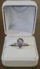 10K China: Yellow Gold Pear shaped Amethyst 8.5mmx13mm Ring Size 8.25 — photo 1