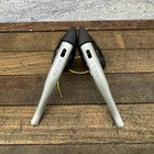 Vintage Dia-Compe BRS Edge Aero Road Bike Brake Lever Pair Black Silver Hoods