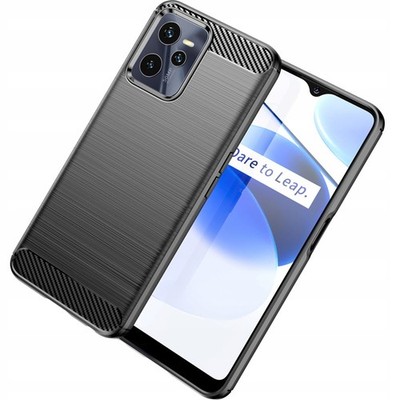 HURTEL CARBON CASE FÜR REALME C35 SILIKONCOVER FLEXIBEL