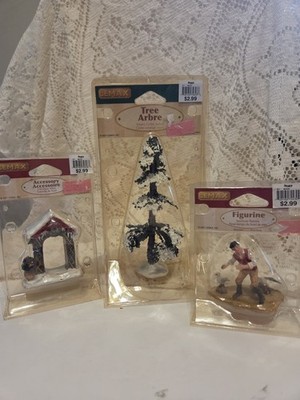 Lemax Mixed Lot Of 3 Christmas Village And Plymouth Corners All New Unopened 