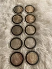 10-1921 Peace Dollars VGC 90% Silver Lot of 10