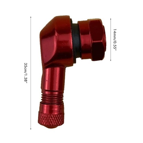 ・Leakproof Aluminum Alloy Motorcycle Wheel Valve 90 Degree Tire Valve Stems - Picture 6 of 12