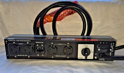 Tripp Lite PD881D 200-240V Rackmount PDU 20A Manual Bypass Telergon Server Rack