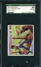1949 Bowman Wild West Trading Cards 24