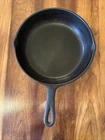 Antique BSR Red Mountain #7 Y Cast Iron Skillet w/ Heat Ring Very Nice Flat