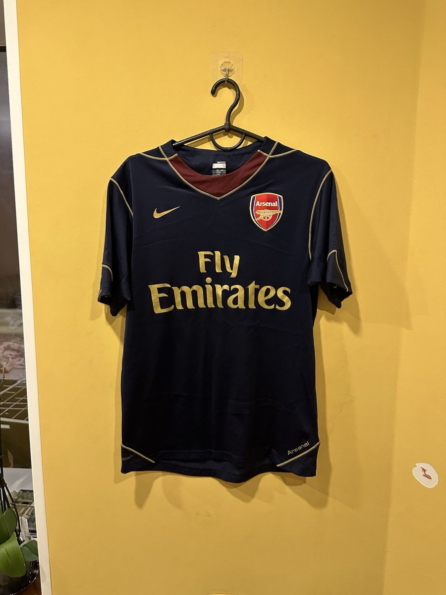 ARSENAL 2007 2008 TRAINING SHIRT FOOTBALL SOCCER JERSEY NIKE MENS