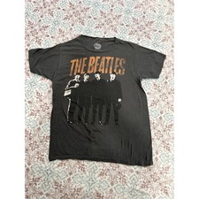 The Beatles Graphic T-Shirt Mens Large Gray 2011 Apple Corps Ltd Band Tee L