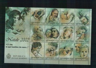 San Marino Briefmarken 1 Steckkarte postfrisch