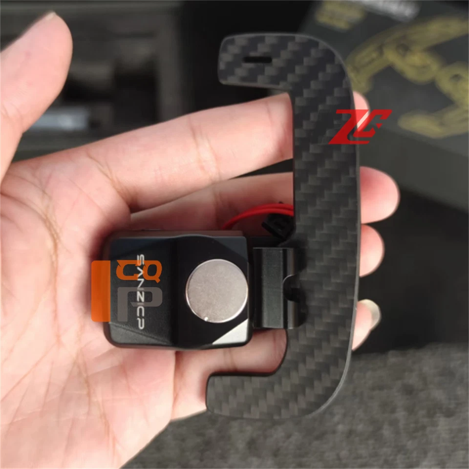 Magnetic Shift Paddles for 2018-2024 All Mercedes Benz Black Carbon Fiber - Image 4 of 4