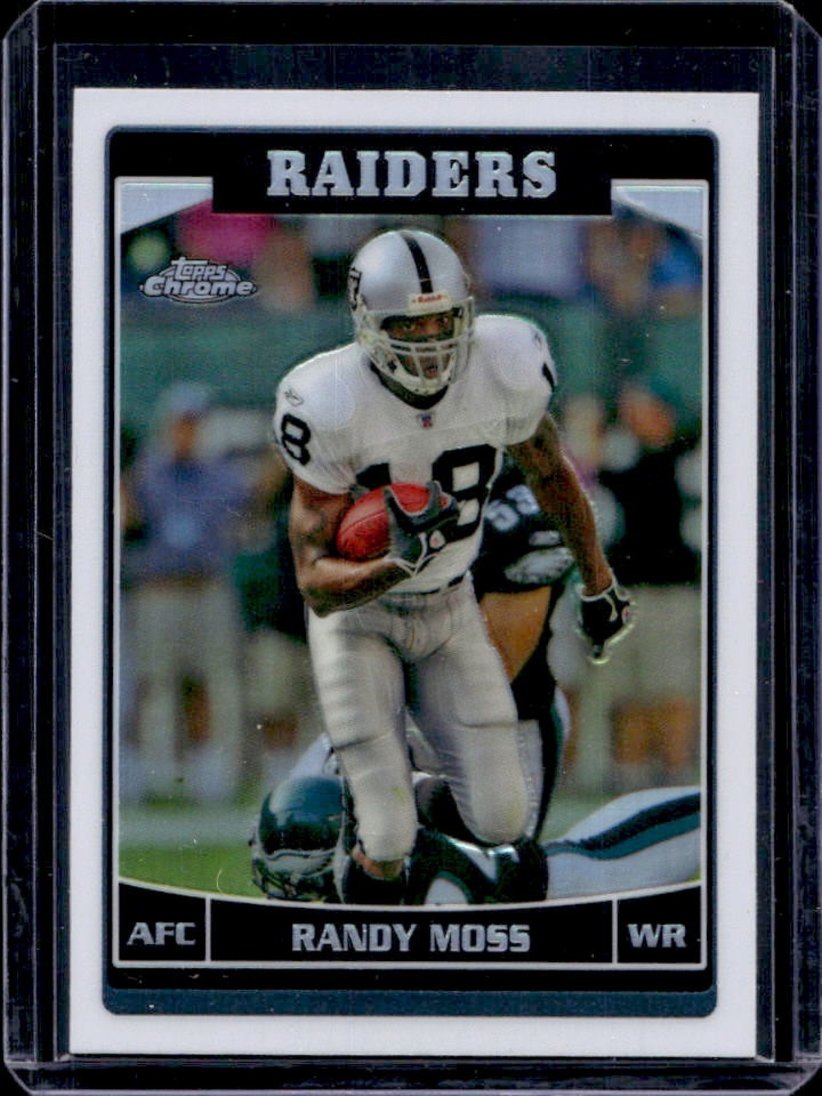 2006 Topps Chrome Randy Moss Refractor #94 Raiders