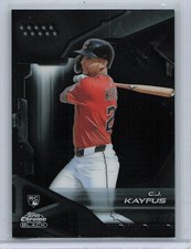 Topps Chrome Black #44 C.J. Kayfus