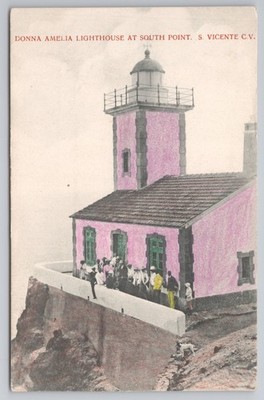 Donna Amelia Leuchtturm South Point Sao Vicente Kapverde