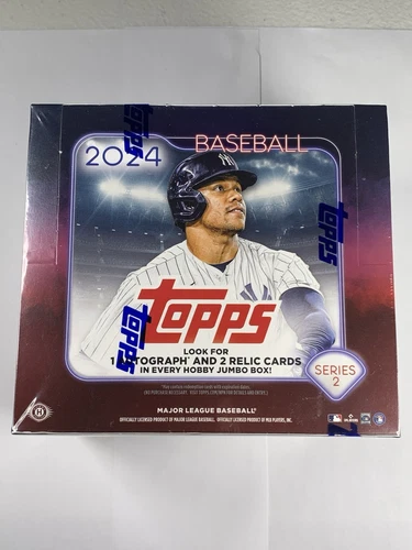 2024 Topps Series 2 Baseball JUMBO HOBBY Box - Factory Sealed