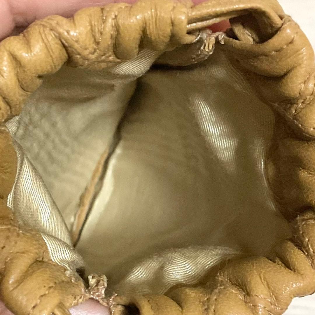 CHANEL drawstring pouch bicolor Coco mark quiltin… - image 8