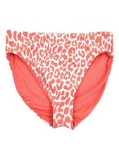 Carmen Marc Valvo Women's Reversible Swim Bottom Separates Swimsuit M, Melon