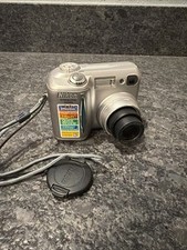 Nikon Coolpix E4300 Digital Camera 4MP Compact Point & Shoot Silver Tested