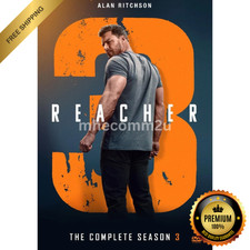 Reacher TV Series Season 1-3 2025 DVD Full HD Audio Eng All Region Free Ship-New
