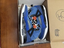 Jordan Spizike New York Knicks Blue Orange 315371-405 Men's Sneaker Size 13