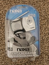 AM/FM Radio With Speaker Max  s NR-712 Ultra Slim Compact Design New Sealed