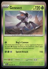 Genesect 008/094 - Phantasmal Flames - Holo Rare NM