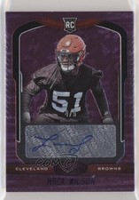 2019 Certified Rookie Signatures Mirror Purple Etch 4/5 Mack Wilson Auto 0c6
