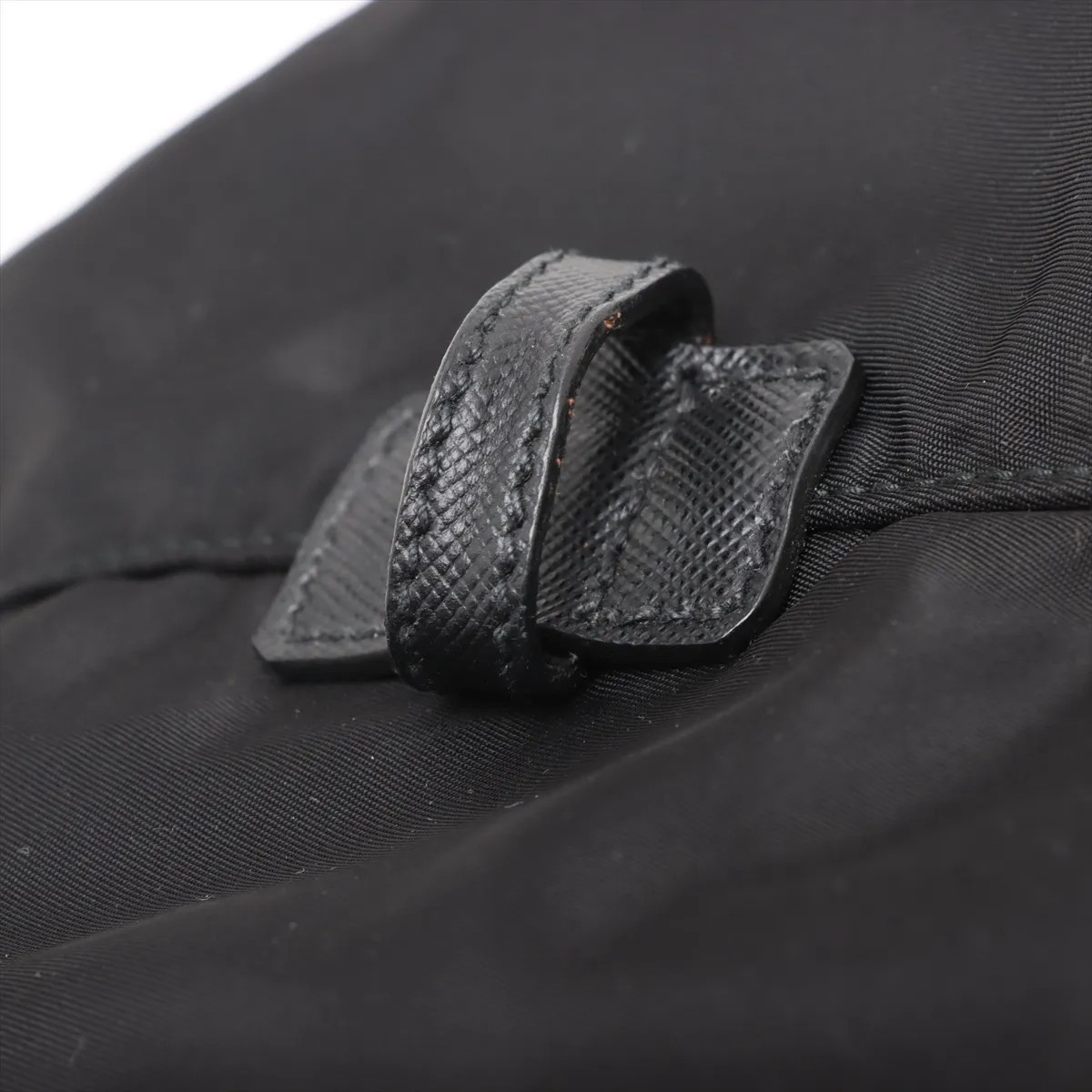 Prada Tessuto & saffiano nylon x leather Boston bag Black VA0796 thumbnail 17