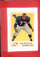 1959 Topps #132 Jim Parker NM Near Mint RC Rookie Colts ID:72520