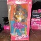 New ListingMattel Cool Times Barbie Christie Fashion Doll 1986 Vintage 11.5" w/ Box