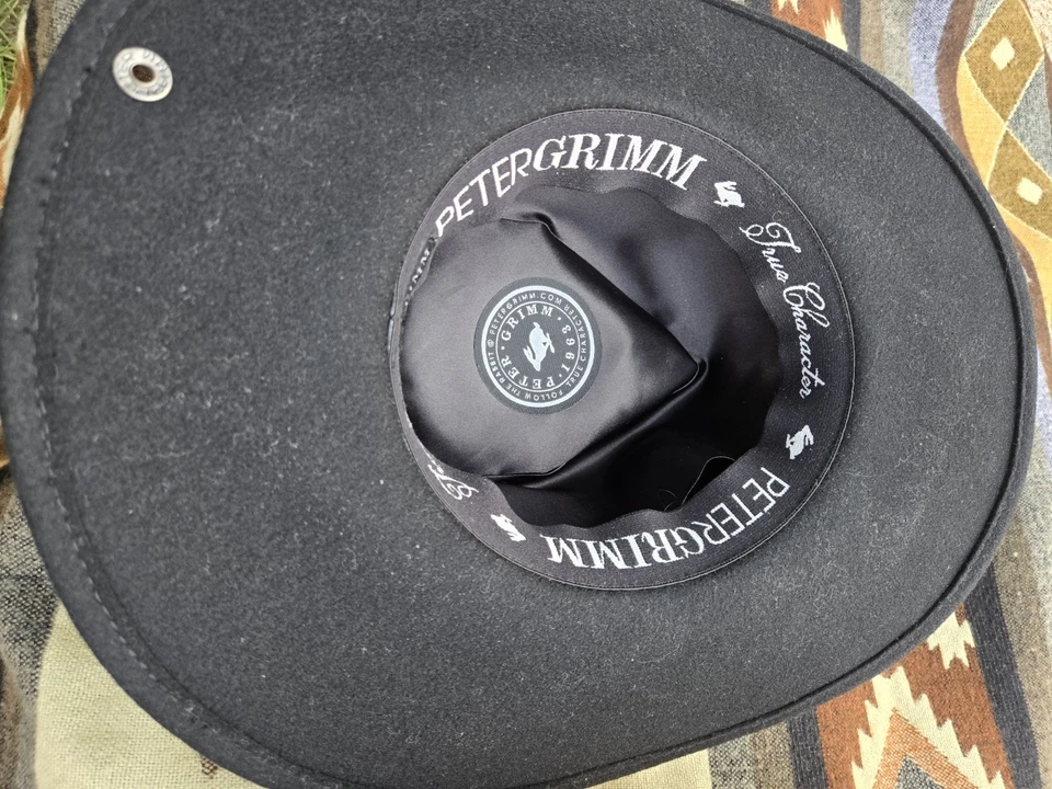 SOMBRERO BANDOLERA FIELTRO LANA PETER GRIMM Foto 3 de 3