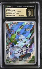 Pokémon GRADED Chatot 181/162 Temporal Forces IR PRISTINE 10 CGC ENGLISH on eBay