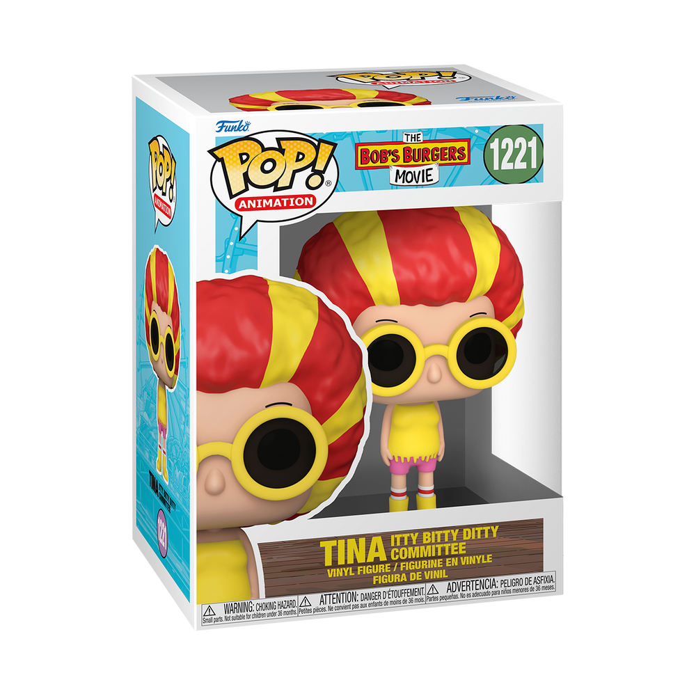 Funk Pop The Bob Burgers Movie Tina Itty Bitty Ditty Committee #1221 NEW