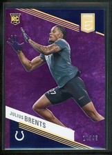 2023 JULIUS BRENTS 14/49 PANINI DONRUSS ELITE TMALL PURPLE ROOKIE RC #160