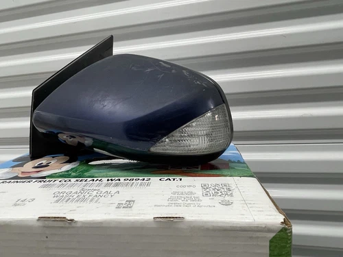 2006 Scion XA Left Driver Side Used Power Door Mirror Blue