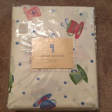 New Pottery Barn Kids Tea Time Full Queen F/Q Duvet Cover