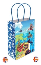 PIRATE PARTY BAGS PAPER TREAT LOOT GIFT BIRTHDAY PRESENT GOODY BAG