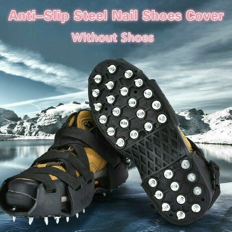 Steel Snag Outdoor Anti-slip Grips Spikes Shoes Cover For Snow And