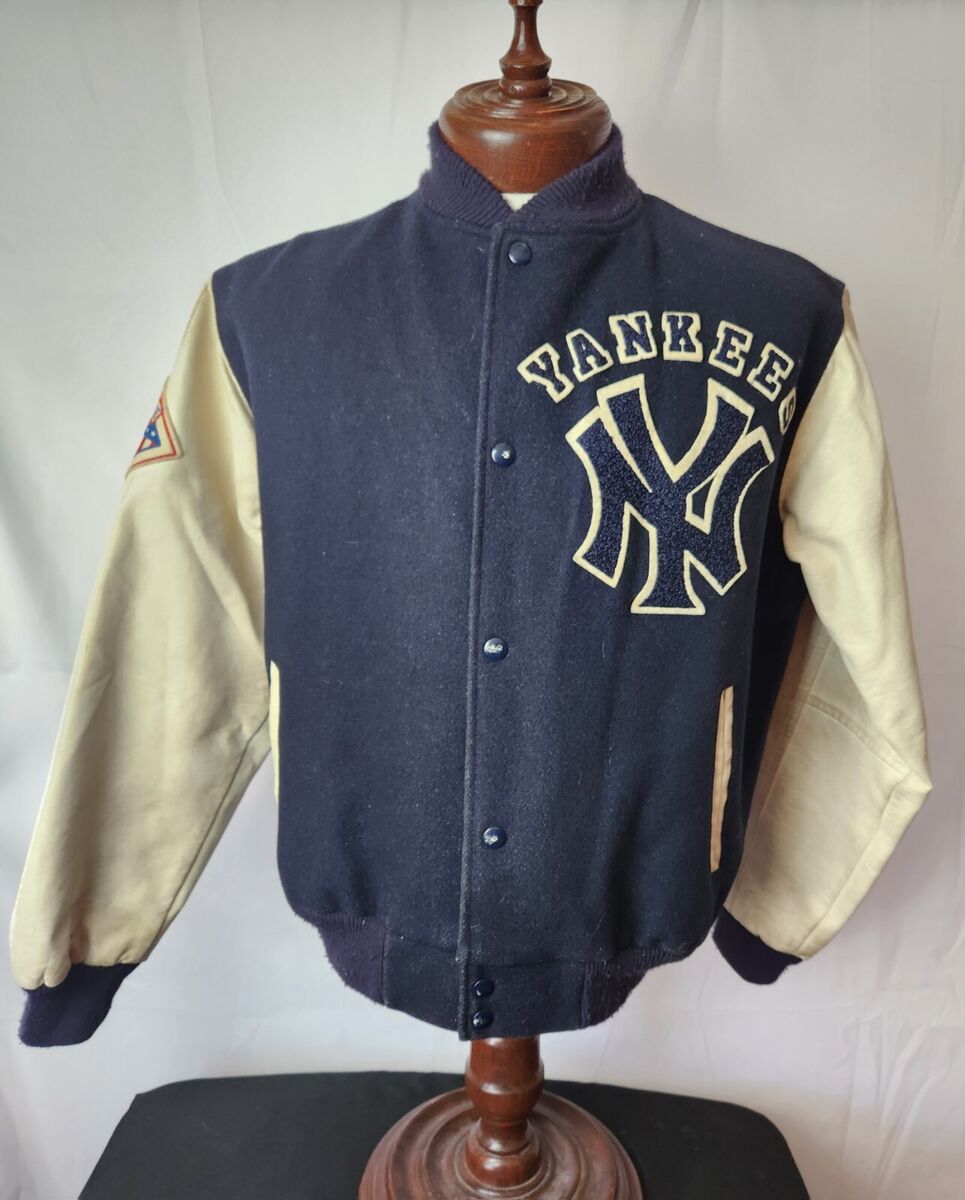 🔥🚨Vintage 80s Chalk Line New York Yankees LRG Wool Varsity 🔥🚨Vintage 80s Chalk Line New York Yankees LRG Wool Varsity