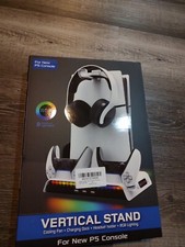rgb vertical cooling stand for ps5