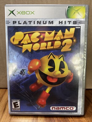 Pac-Man World 2 Platinum Hits Complete In Box Microsoft Xbox 2002