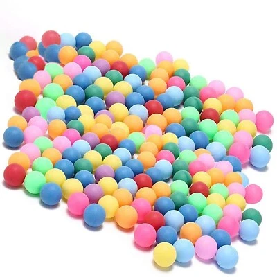 Kevenz 120-Pack Ping Pong Balls Assorted Color Table Tennis Balls