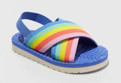 Toddler Girls' Wallis Slip-On Footbed Sandals - Cat & Jack - CHOOSE SIZE