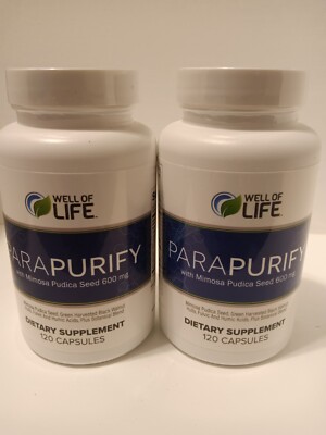 WELL OF LIFE ParaPurify | 120 Vegetarian Capsules (2 Unit)   Exp:02/2027