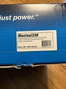 Altronix MAXIMAL33R Rack Mount Access Power Controller W Power Supply, Brand New