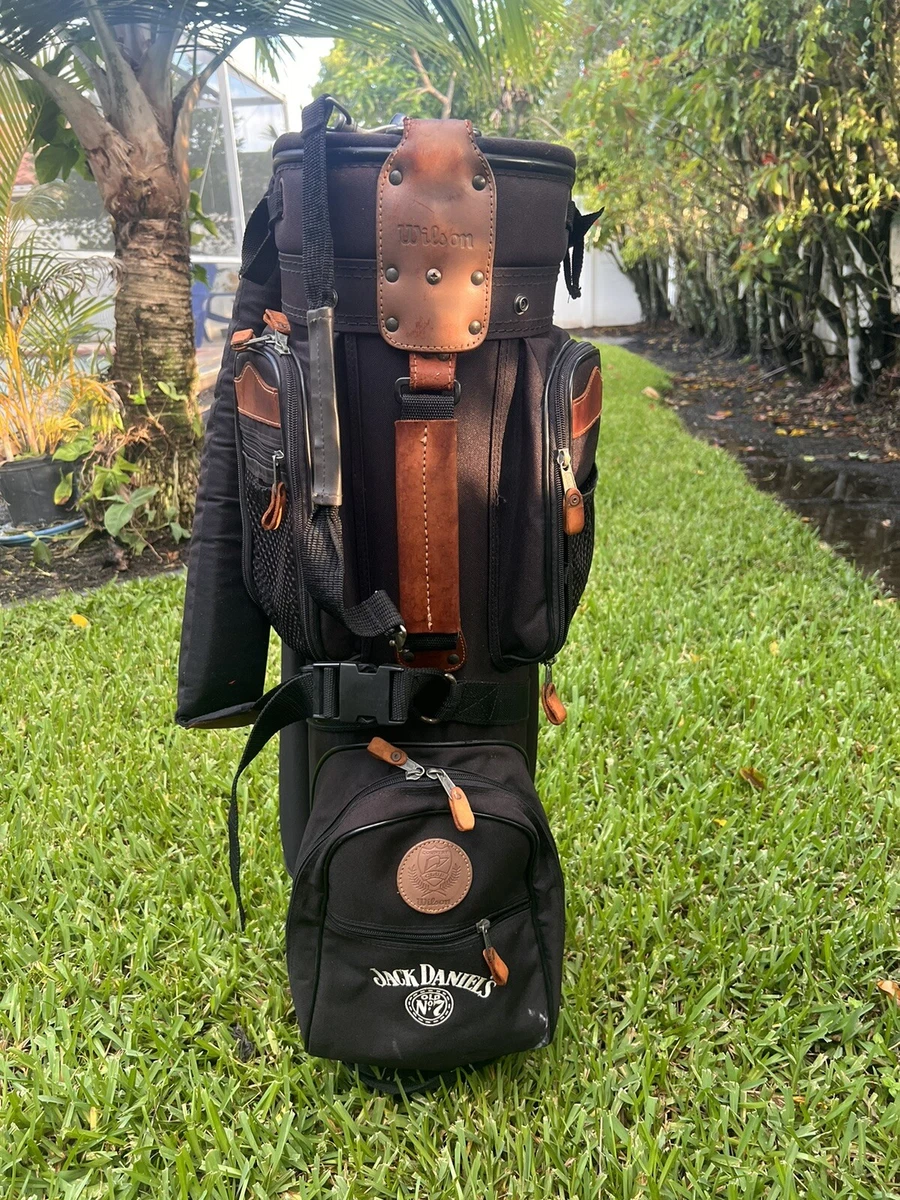 Louis Vuitton Golf Bag With Ten Wilson Golf Clubs