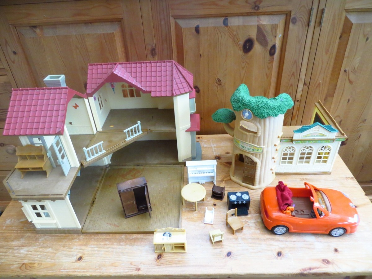 Cosy Cottage Beechwood Hall Sylvanian House Argos Sylvanian