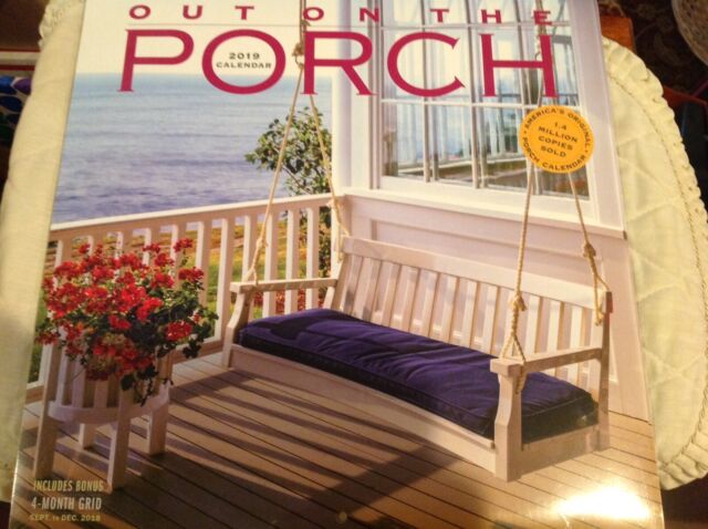 out-on-the-porch-wall-calendar-2019-new-in-package-ebay